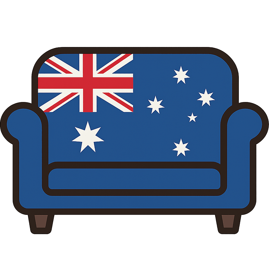 Australia-Themed Couch