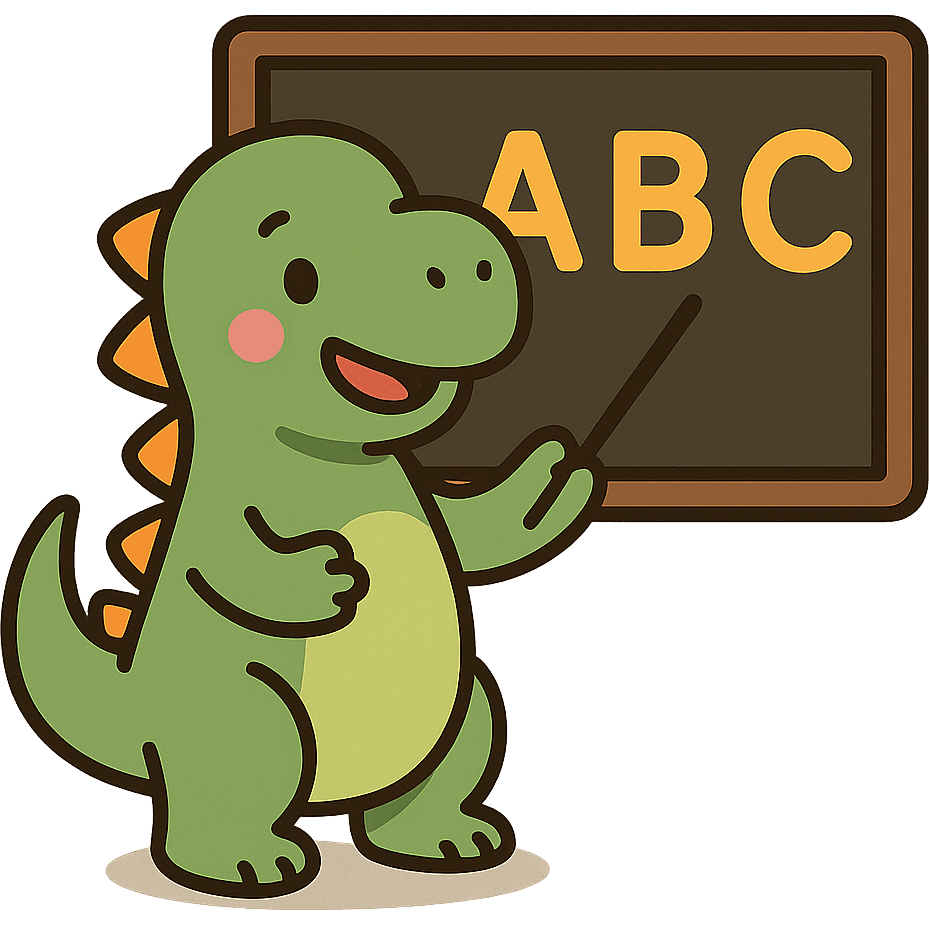 Dinosaur Teaches the Alphabet