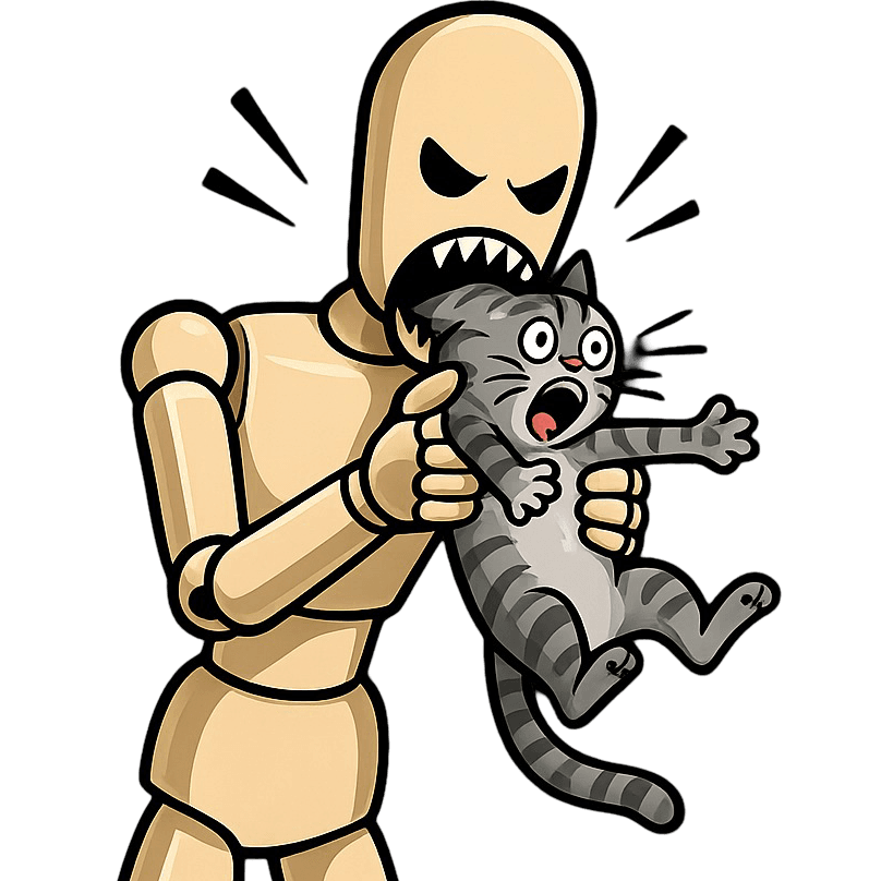 Mannequin Comes Alive to Eat Your Cat