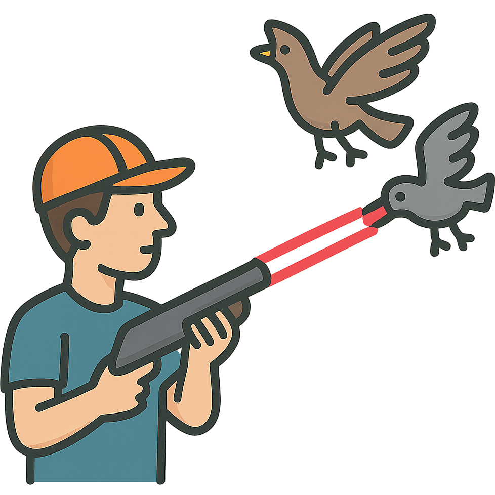Shooting Birds with Lasers