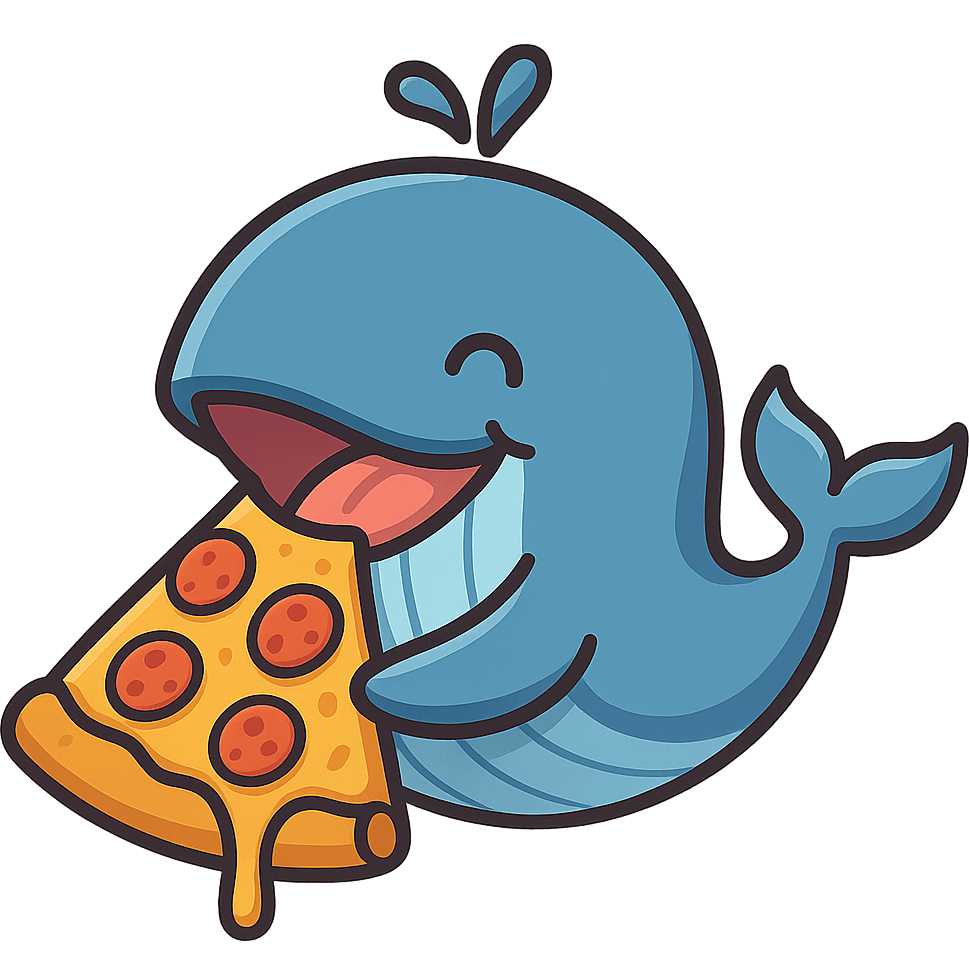 Whale Eats Pizza